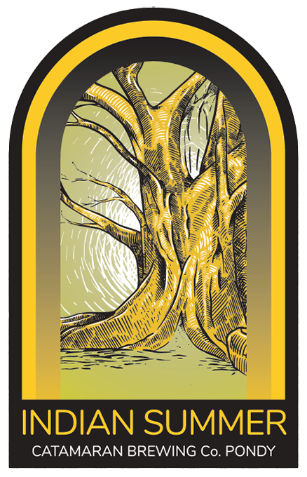 Indian Summer craft beer from Catamaran Brewing Co., Pondy