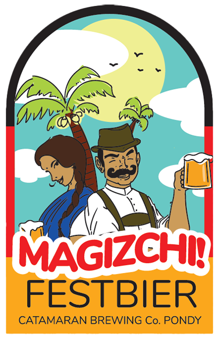 Magizchi Festbier craft beer from Catamaran Brewing Co., Pondy
