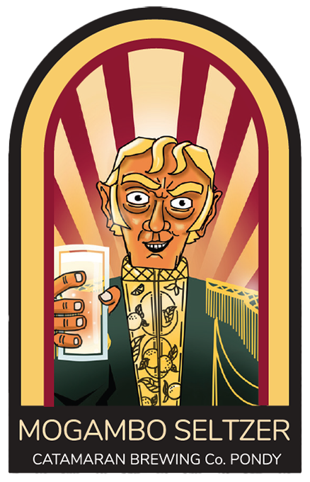 Mogambo Seltzer craft beer from Catamaran Brewing Co., Pondy