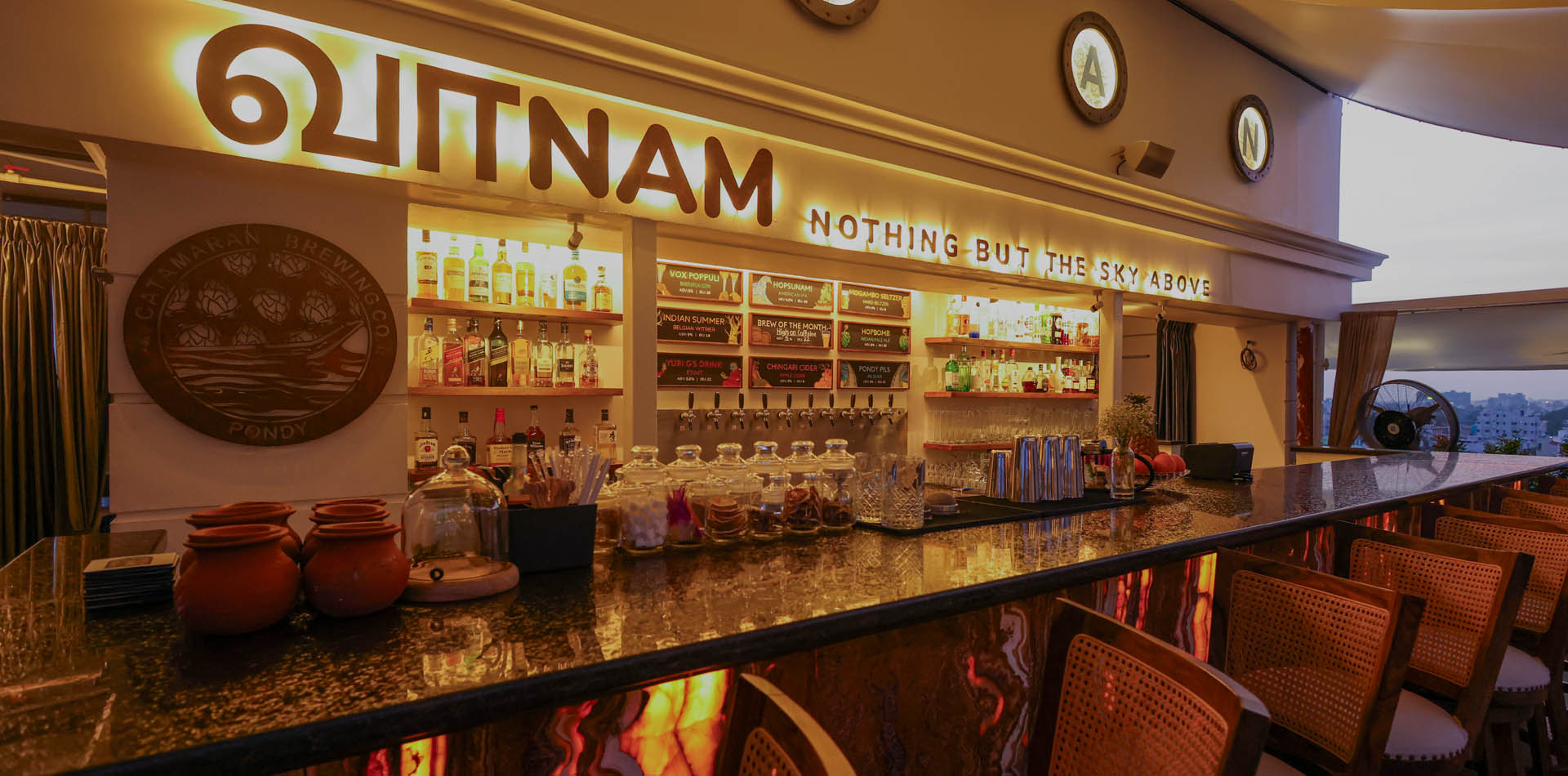 Catamaran Brewing Co. for best craft beer in Pondicherry