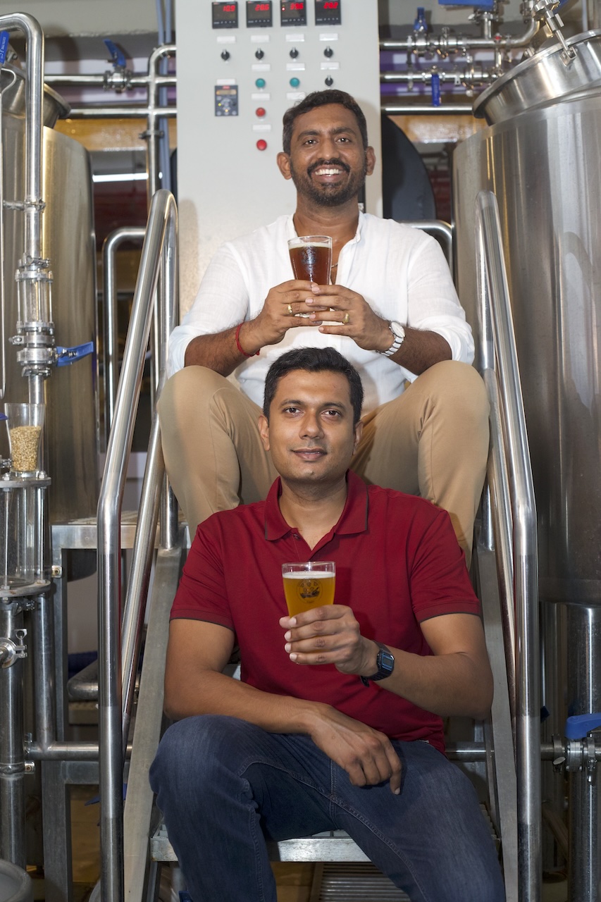 Brewery at the Catamaran Brewing Company, Pondy