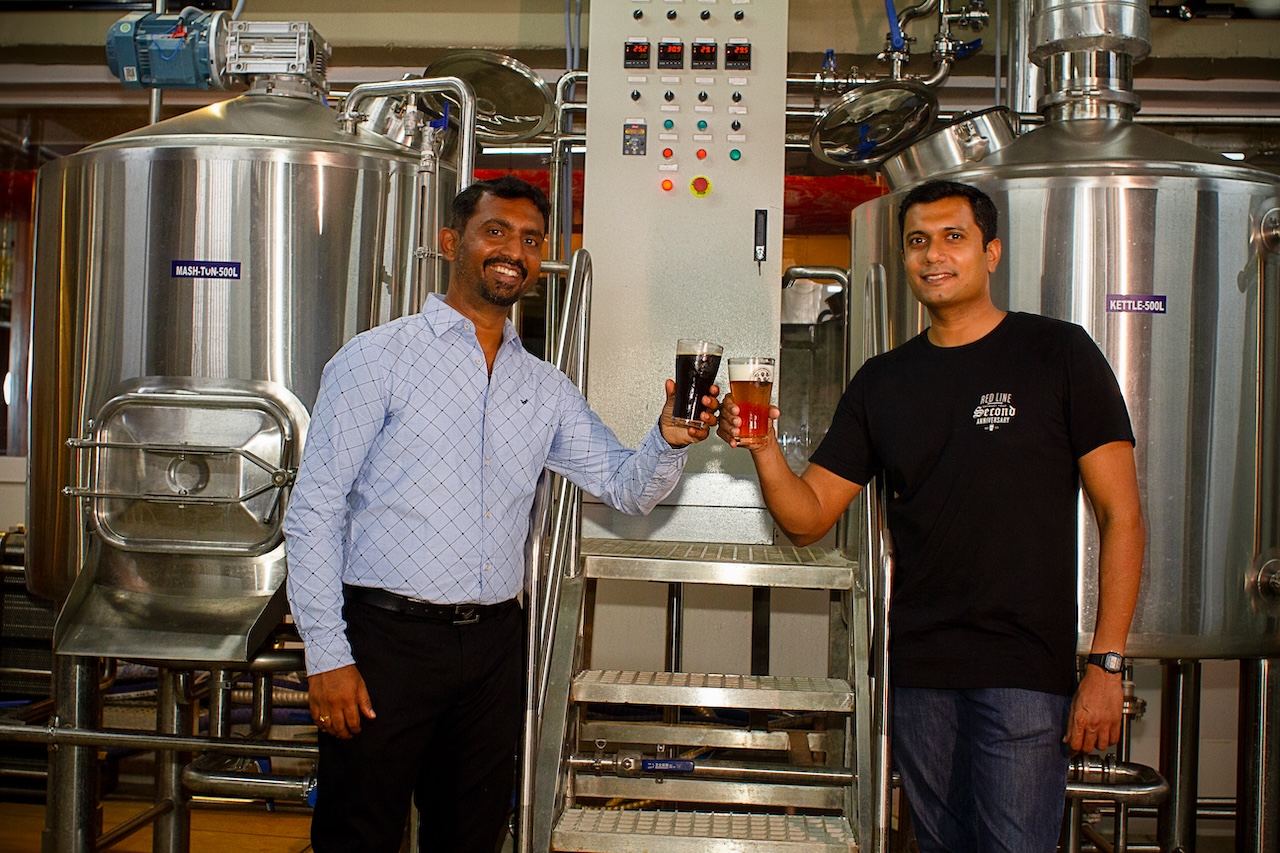 Brewery at the Catamaran Brewing Company, Pondy