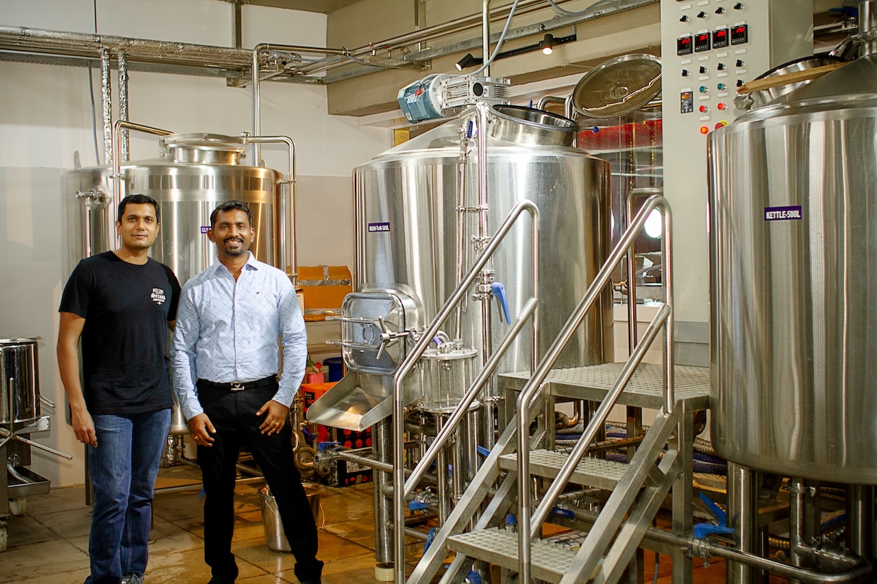 Catamaran Brewing Company founders Prasad Radhakrishnan and Rangaraju Narayanasamy