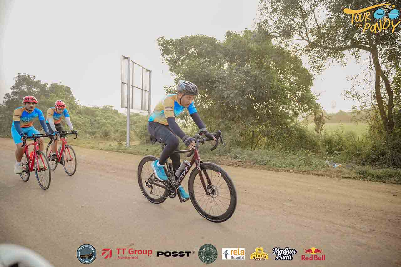 Tour de Pondy cycling event to Catamaran