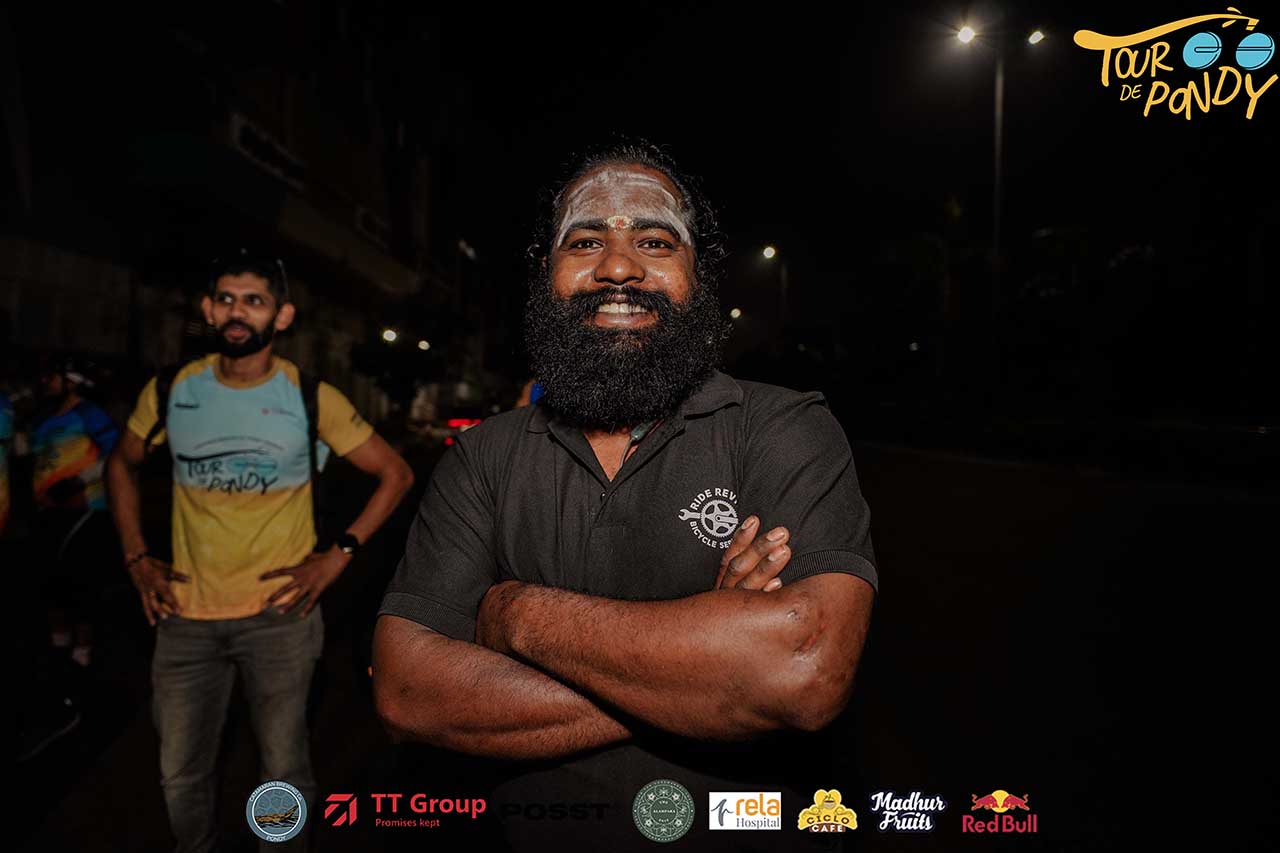 Tour de Pondy cycling event to Catamaran